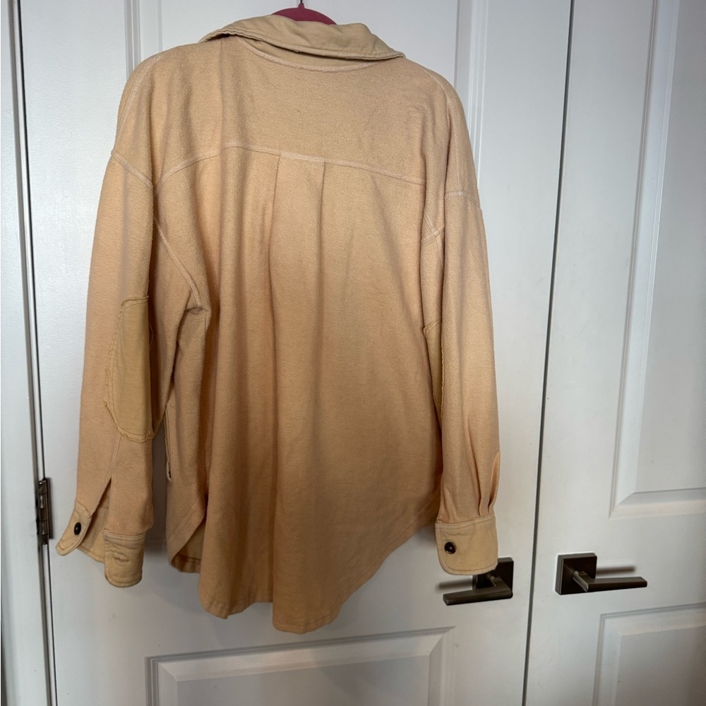 Women's Free People Ruby Cream Shacket - Picture 5 of 7